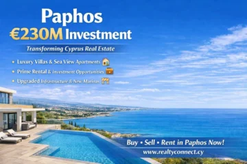 Paphos record €230M investment – Impact on real estate in Cyprus
