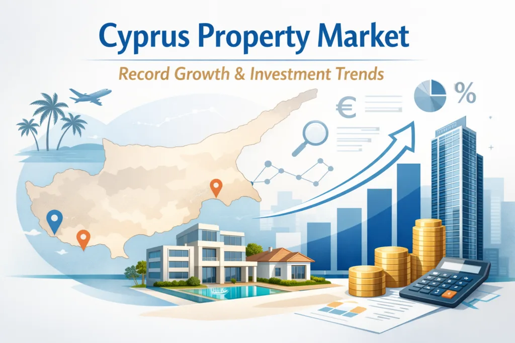 Cyprus Property Market Hits a Record €6.5 Billion — What Buyers & Investors Should Expect in 2026
